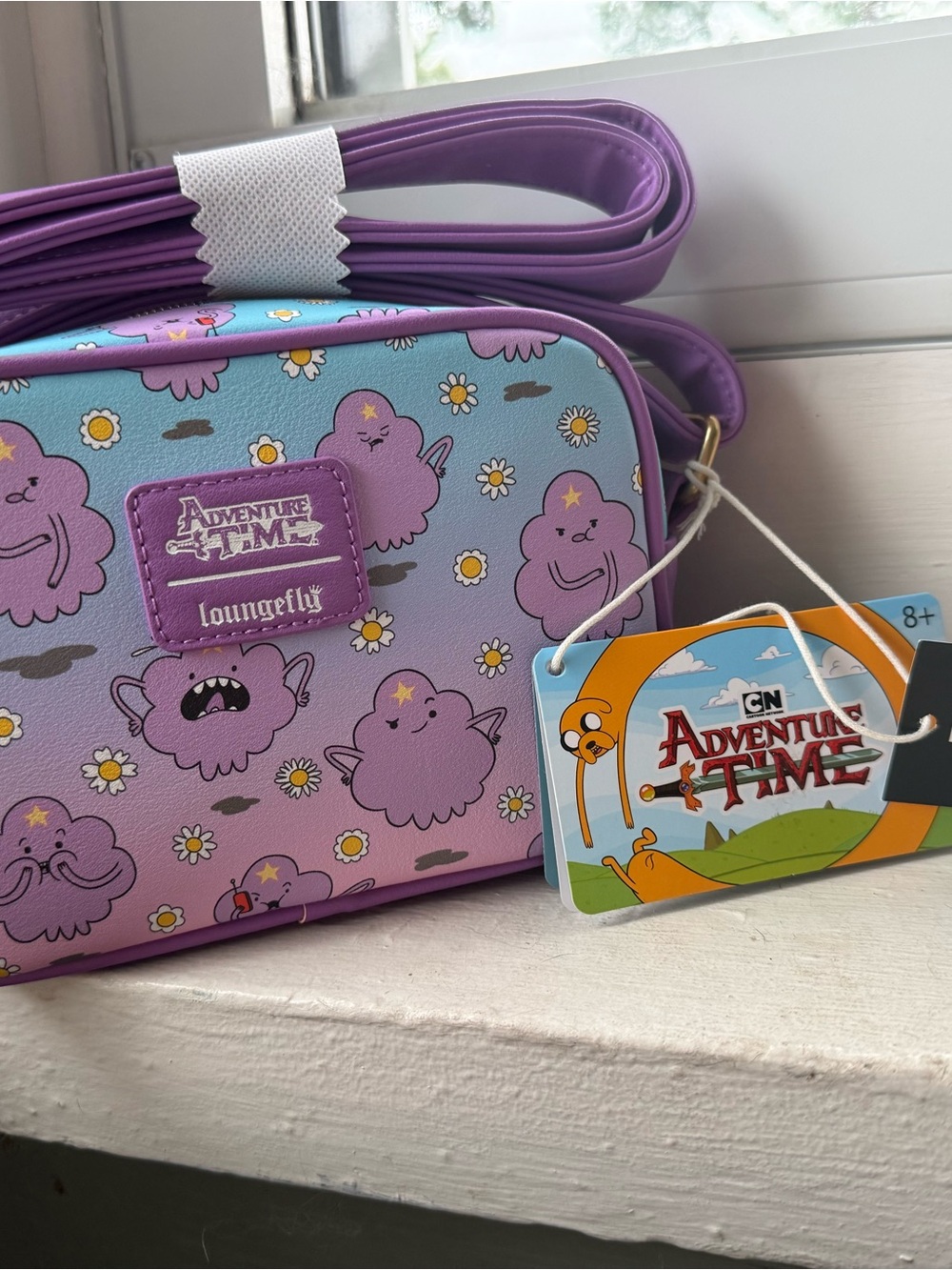 Loungefly Adventure Time Lumpy Space Princess Crossbody Bag NWT